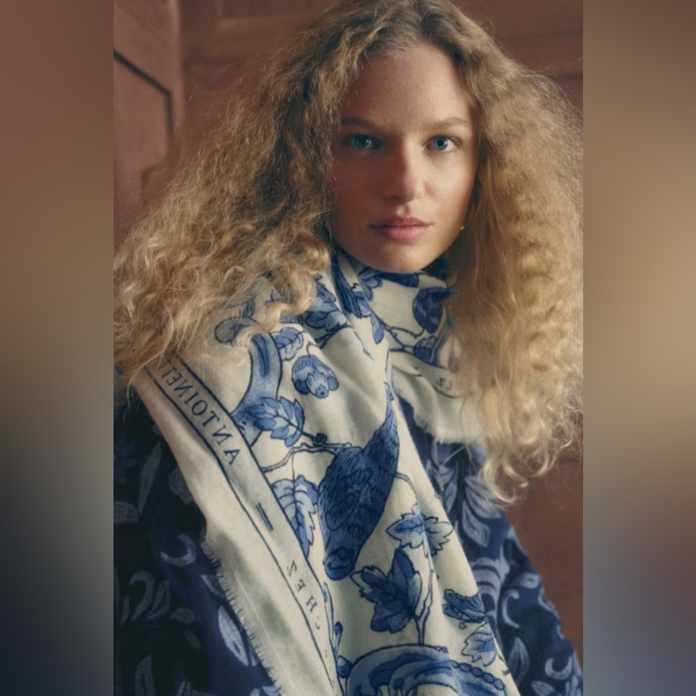 NWT Sézane x Antoinette Poisson Pio Scarf